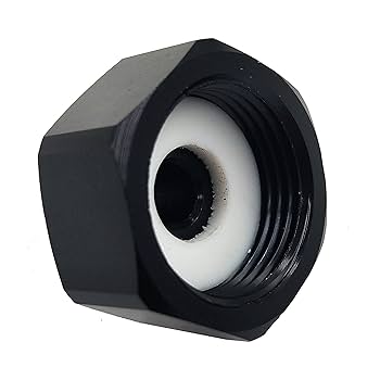 Amazon.com: Nitrous Bottle Nut Adapter with Washer (Black